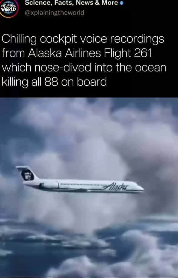 Cover for A tragic dive into aviation historyOn January 31, 2000, Alaska Airlines Flight 261, an MD-83 aircraft bound for San Francisco, suffered a catastro