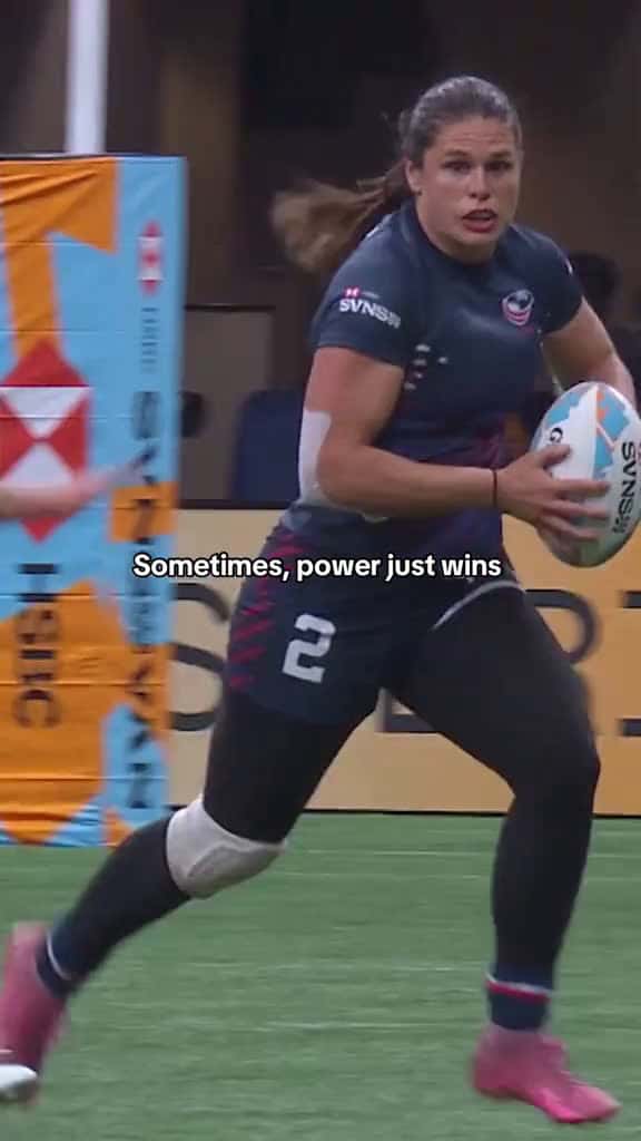 Cover for The unstoppable Ilona Maher   rugby USARugby 76598 #shortvideos