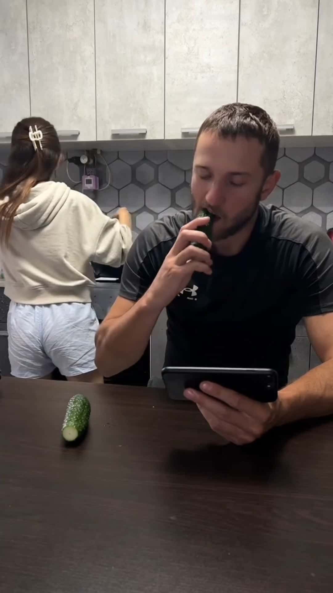 Cover for Doesn't he love his wife? #couple #prank #funny #viralvideo 