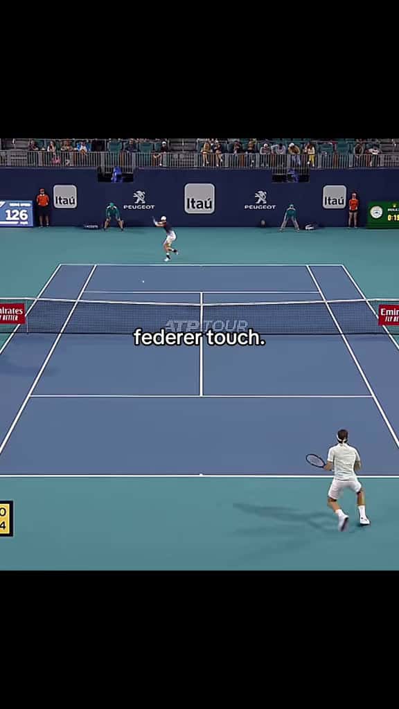 Cover for Federer’s hands are pure magic on the court 🎾✨ #TennisLegend #Federer #Highlights