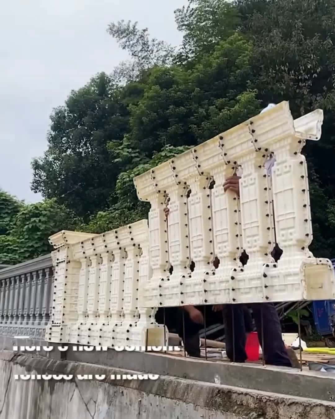 Cover for Here's how cement fences are made