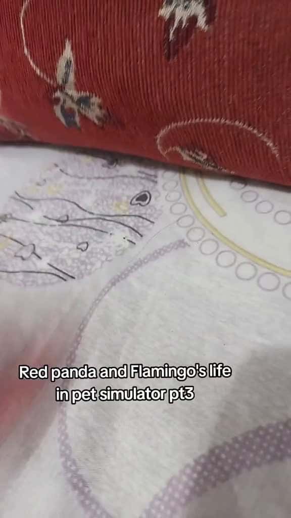 Cover for Red panda and Flamingos life in pet simulator pt3 McDonalds cat tries the energy  41680 #followMe