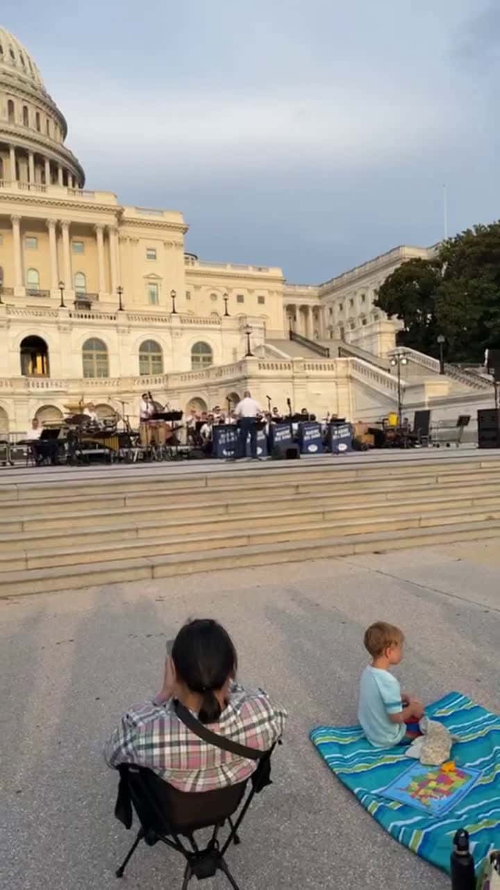 Cover for Live U.S Marine Big Band at our U.S. Capitol. Please share, like, comment, and pray