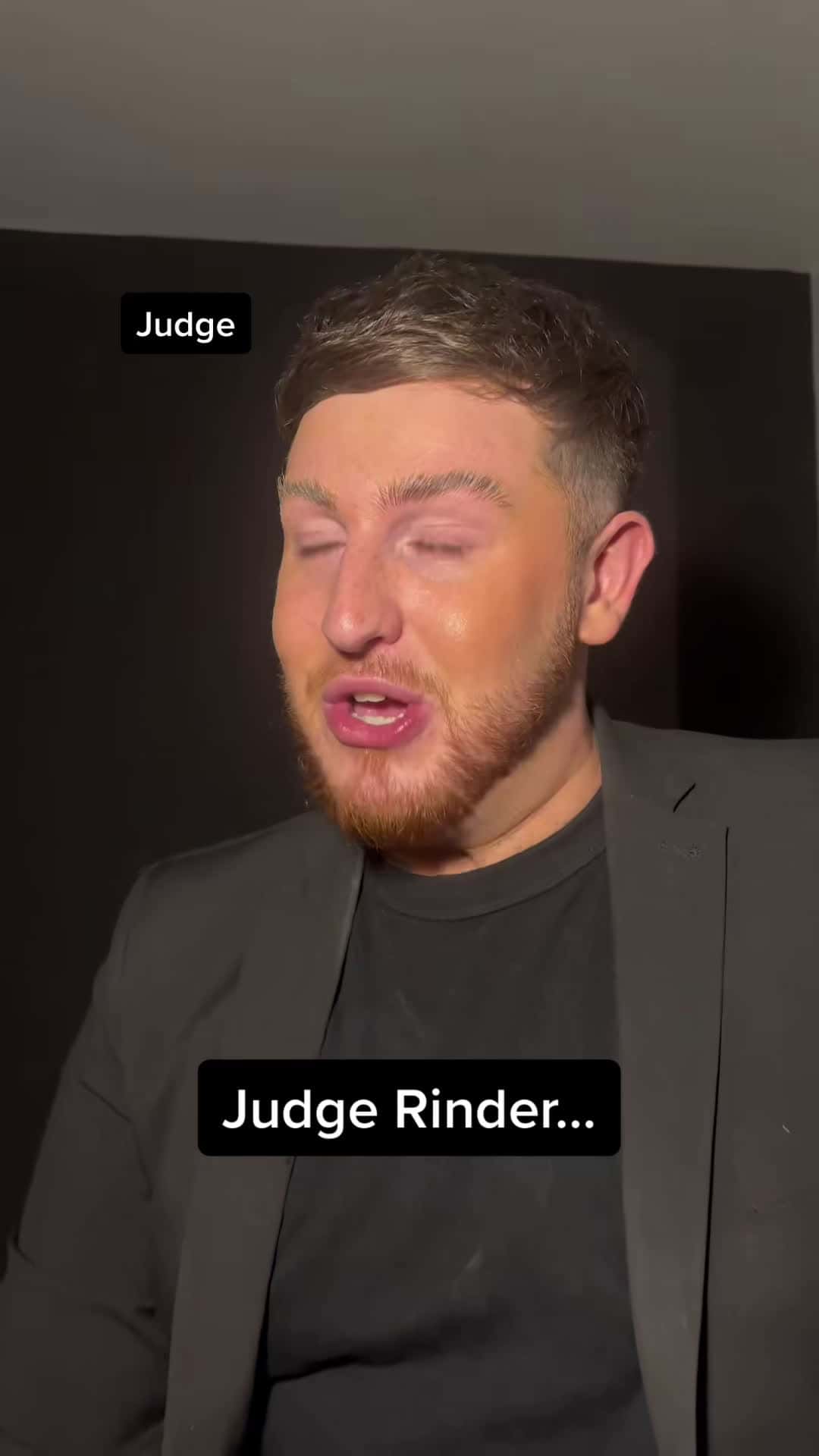 Cover for JUDGE RINDER IS HERE #fyp #foryoupage #foryou #judgerinder 