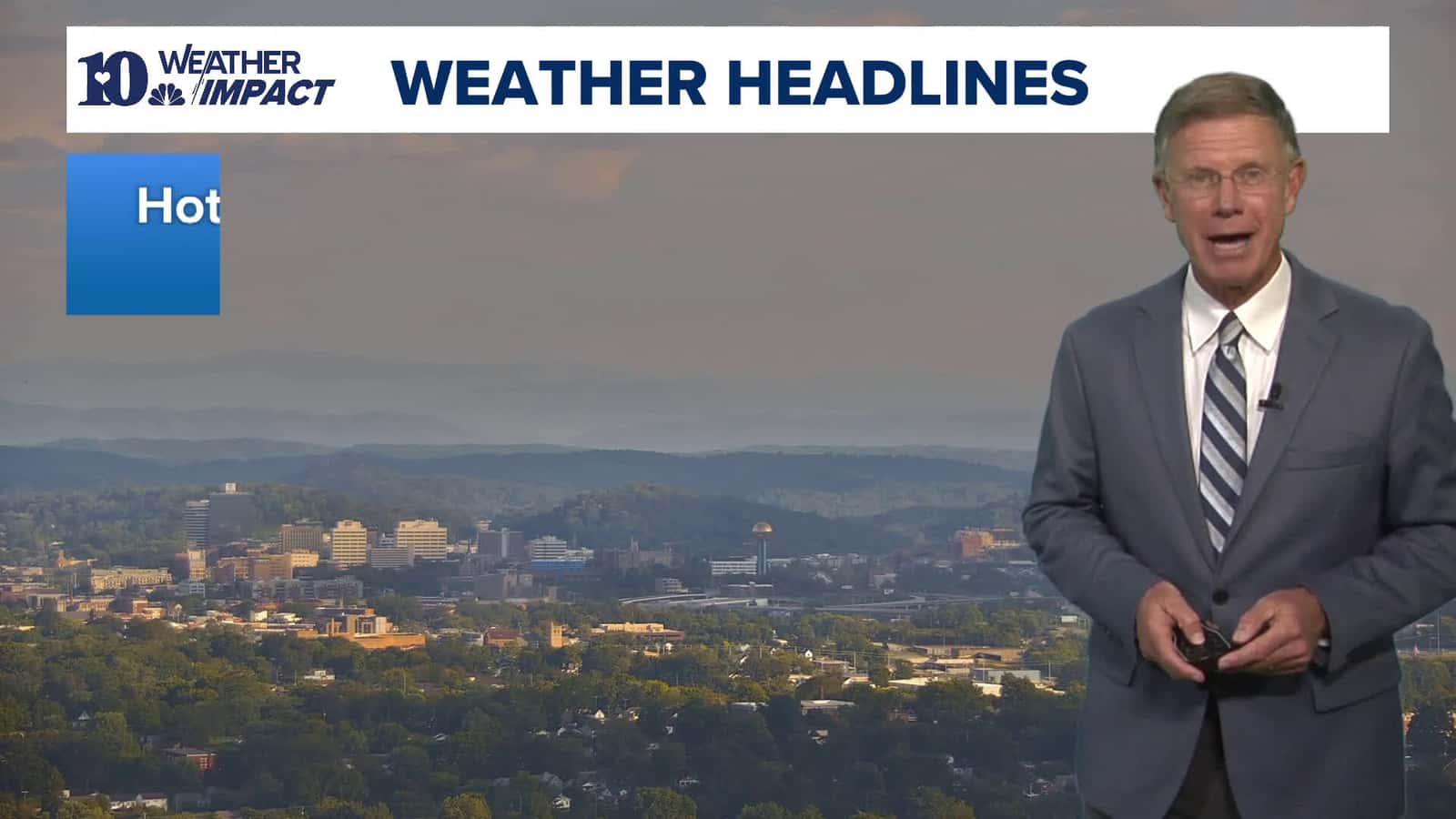 Cover for PM Weather(8/18): Another mostly sunny and hot day with highs in the 90s