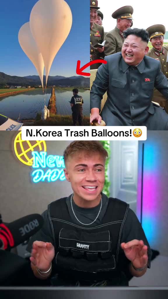 Cover for N.Korea Trash Balloon   China Spy Balloon 48064 #Scoopz #LifeDrama #FavMovieClip #CaughtOnCamera