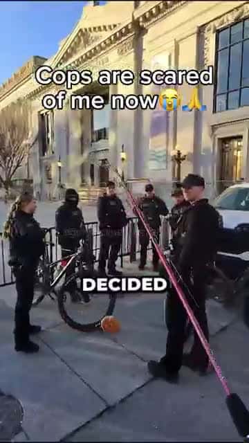 Cover for Officers are scared of doughnuts 🤣🍩 (@jd