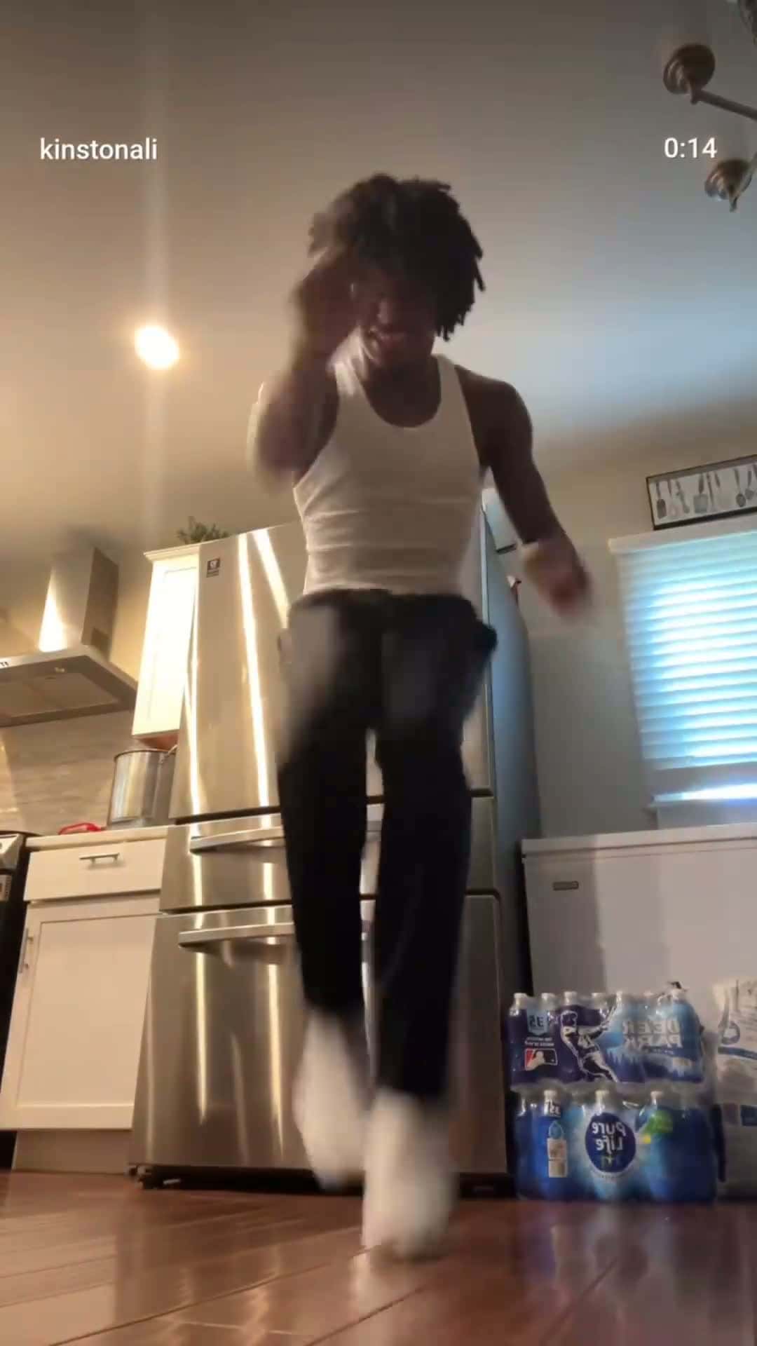 Cover for his footwork goea crazy. you can tell when he serious, his dance moves will have you in awe  #fyp  #dance  #reels 