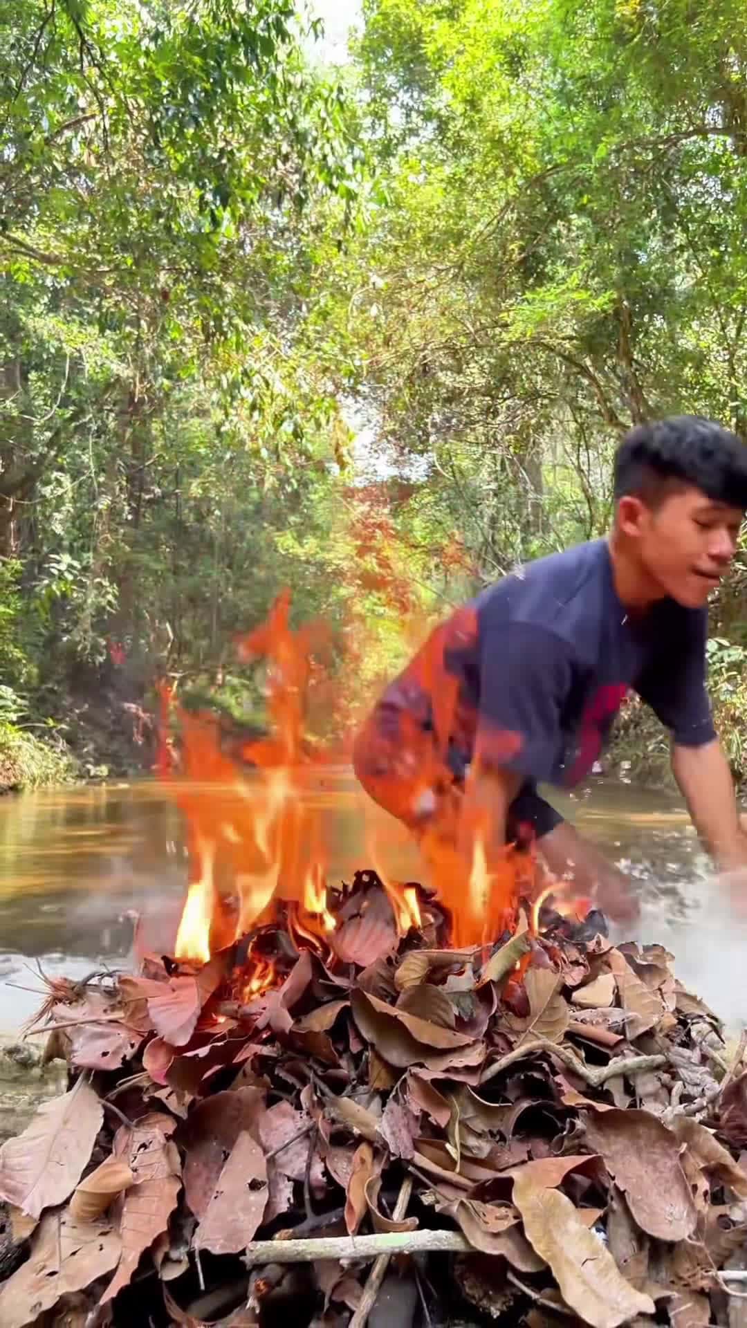 Cover for Save Your Life from Forest Fires with This Hack! #camping #bushcraft #lifehack #survival #survivalskills #outdoors