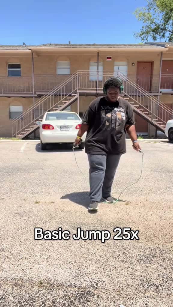Cover for Did my jump rope for the day did 100x #weightloss #workout #jumprope #motivation #foryou  created by H&tersBckground with H&tersBckground’s original sound