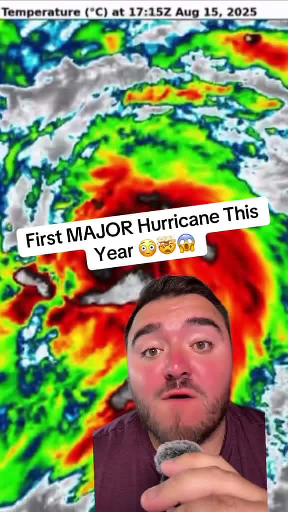 Cover for First major hurricane of the season #hurricane #hurricaneerin #eastcoast #foryou  created by Ivan Gutierrez with Ivan Gutierrez’s original sound