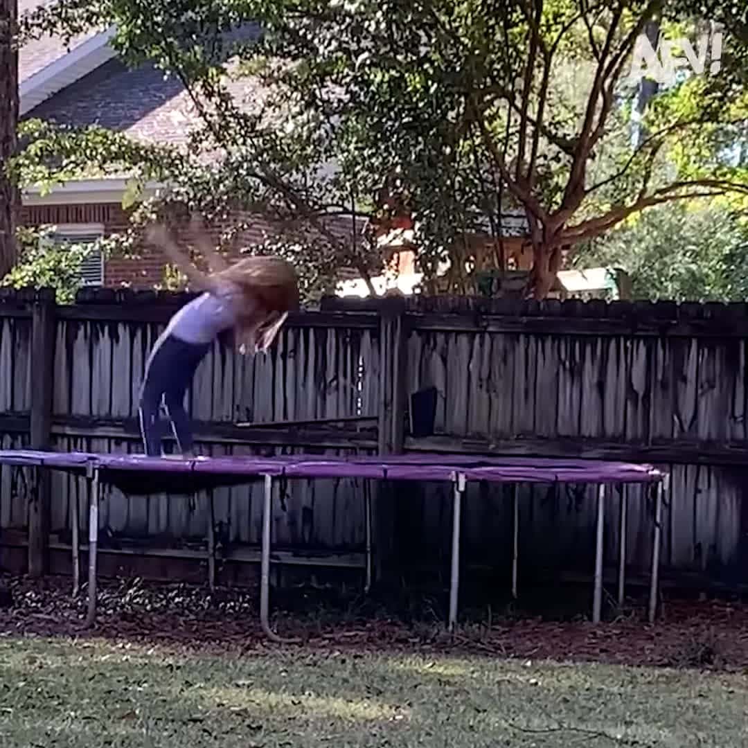 Cover for Trampolines arent made for everyone