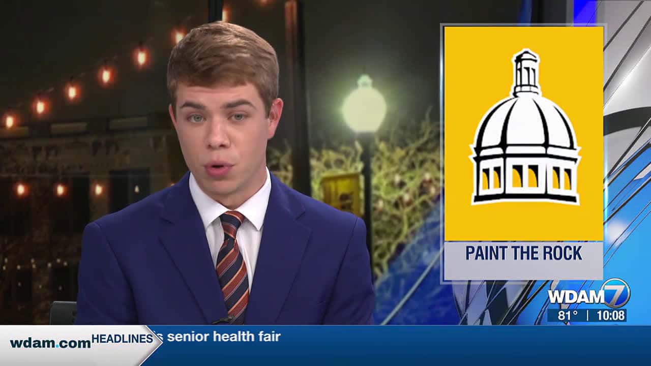Cover for Freshmen leave their marks on USM's Eagle Walk