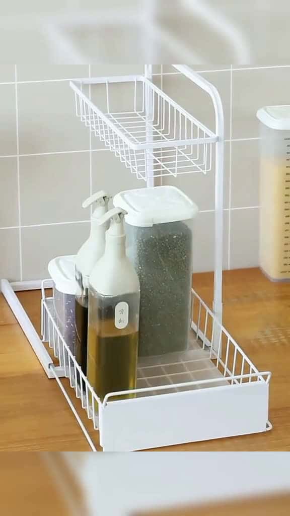 Cover for storage storagehacks storageholder kitchenstorage organizedkitchens storageunit s 22318 #ilovescoopz