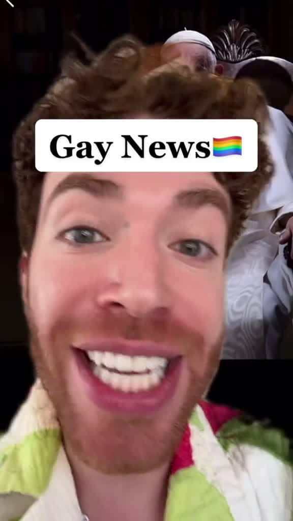 Cover for THE POPE JUST MADE HISTORY 🏳️‍🌈 For the first time ever, a Pope called for the WORLDWIDE DECRIMINAL1ZATION OF HOMOSEXUALITY!This is not everything. He says it’s a “s1n,” which it’s not, but this is a step forward & a powerful message for LGBTQ youth and LGBTQ people worldwide 💝