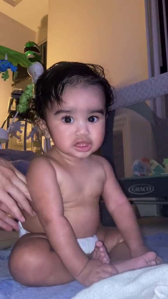 Cover for My little munchkin man is growing so fast momtok sahm baby xyzbca fyp viral goodm 61486 #america