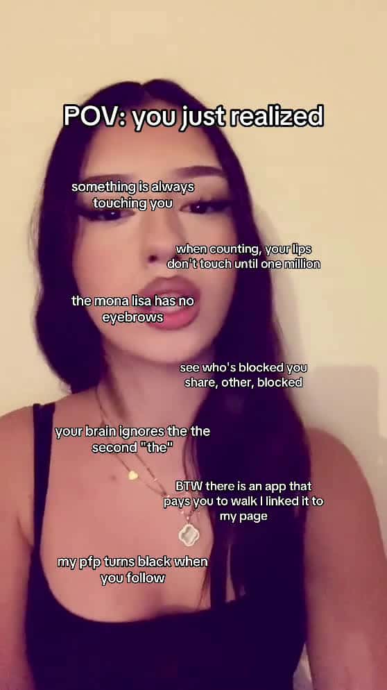 Cover for POV you just realized randomfacts showerthoughts deepthoughts feelings viral vira 25761 #followMe