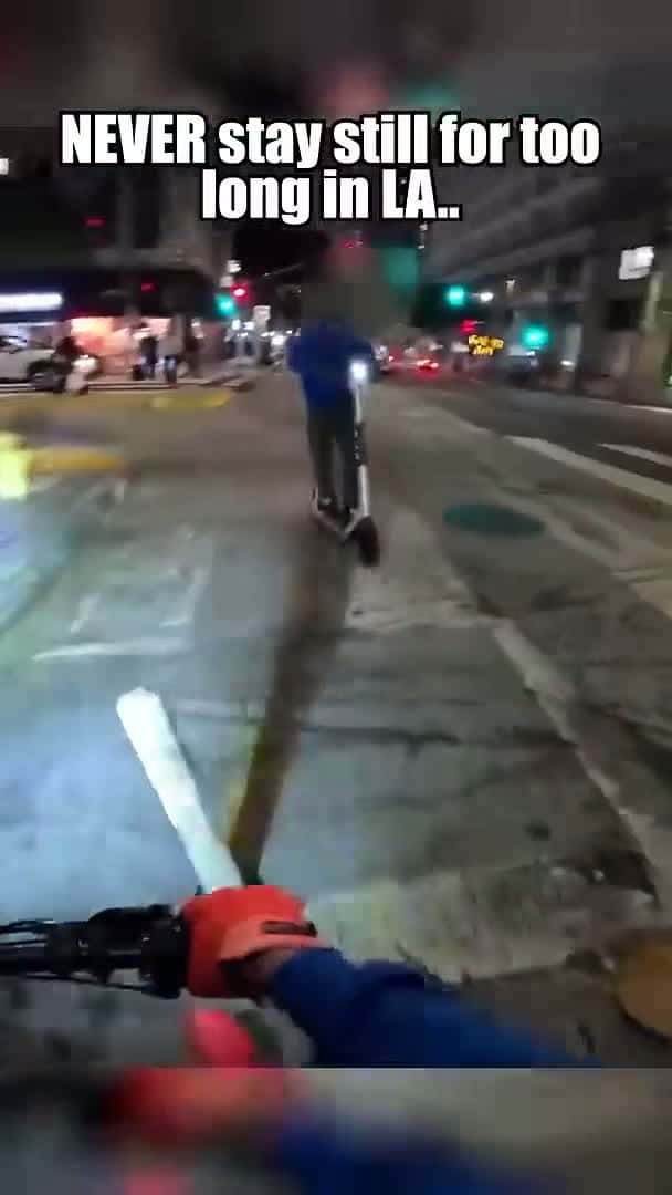 Cover for This is Why I NEVER Stop For Strangers After Dark in LA.. 😳 #losangeles #la #unitedstates #usa #bike #fyp #foryou #viral #viralvideo 