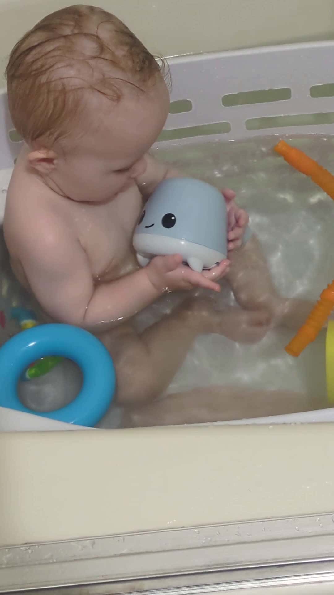 Cover for #baby  #bathtime  #bathing 