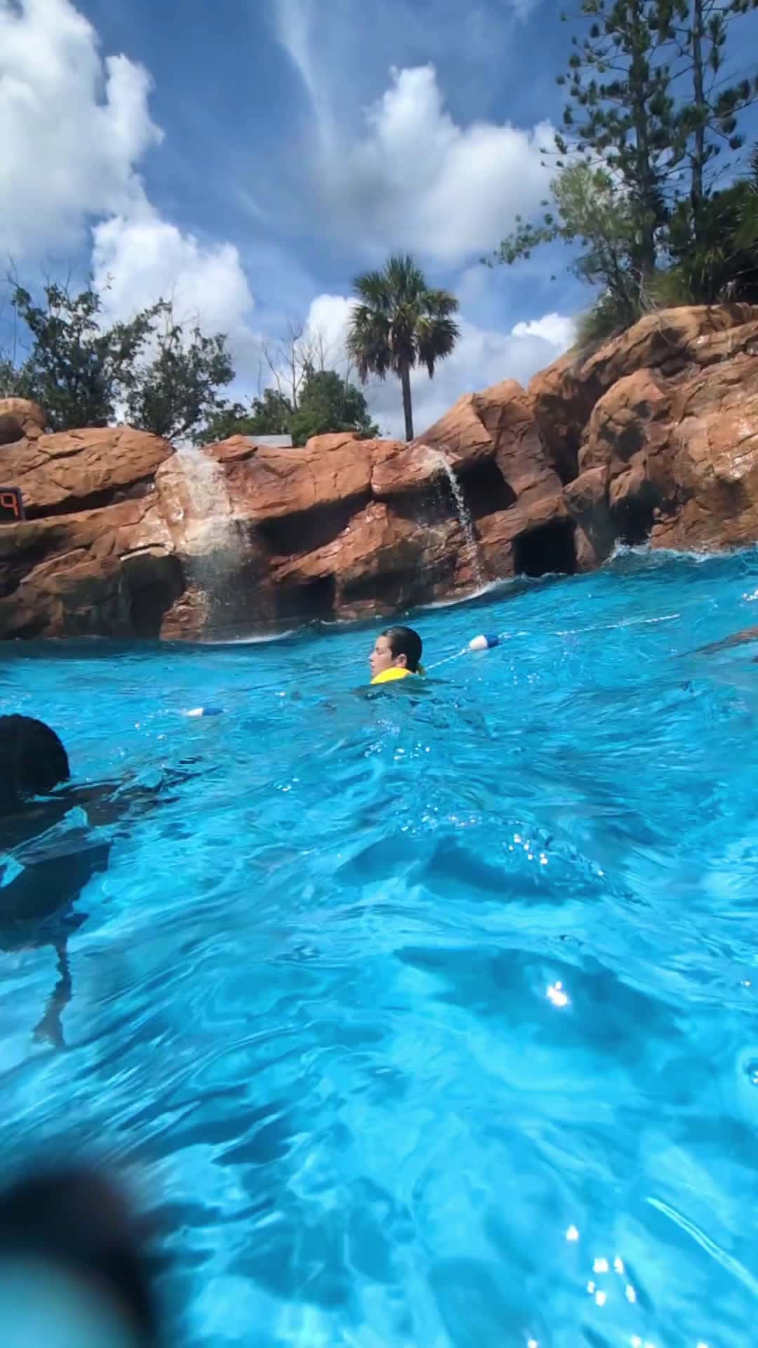 Cover for wave pool