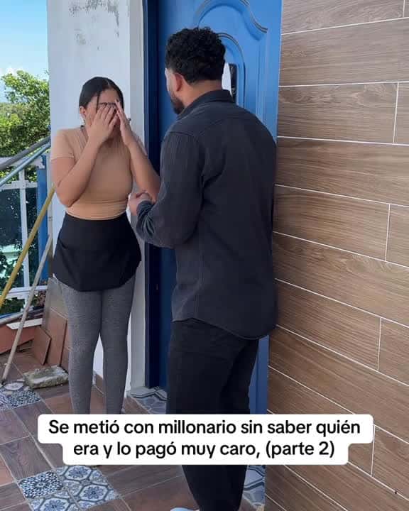 Cover for Se meti con millonario sin saber qui n era y lo pag muy caro parte 2 30687 #shortvideos