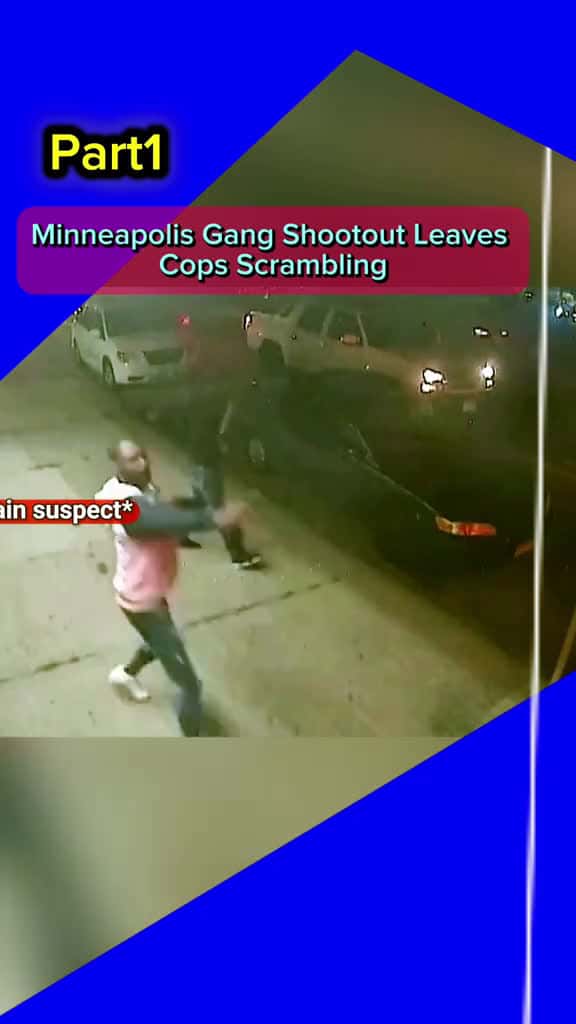 Cover for Minneapolis Gang Shootout LeavesCops Scrambling #caughtoncamerawe  #shooting  #news