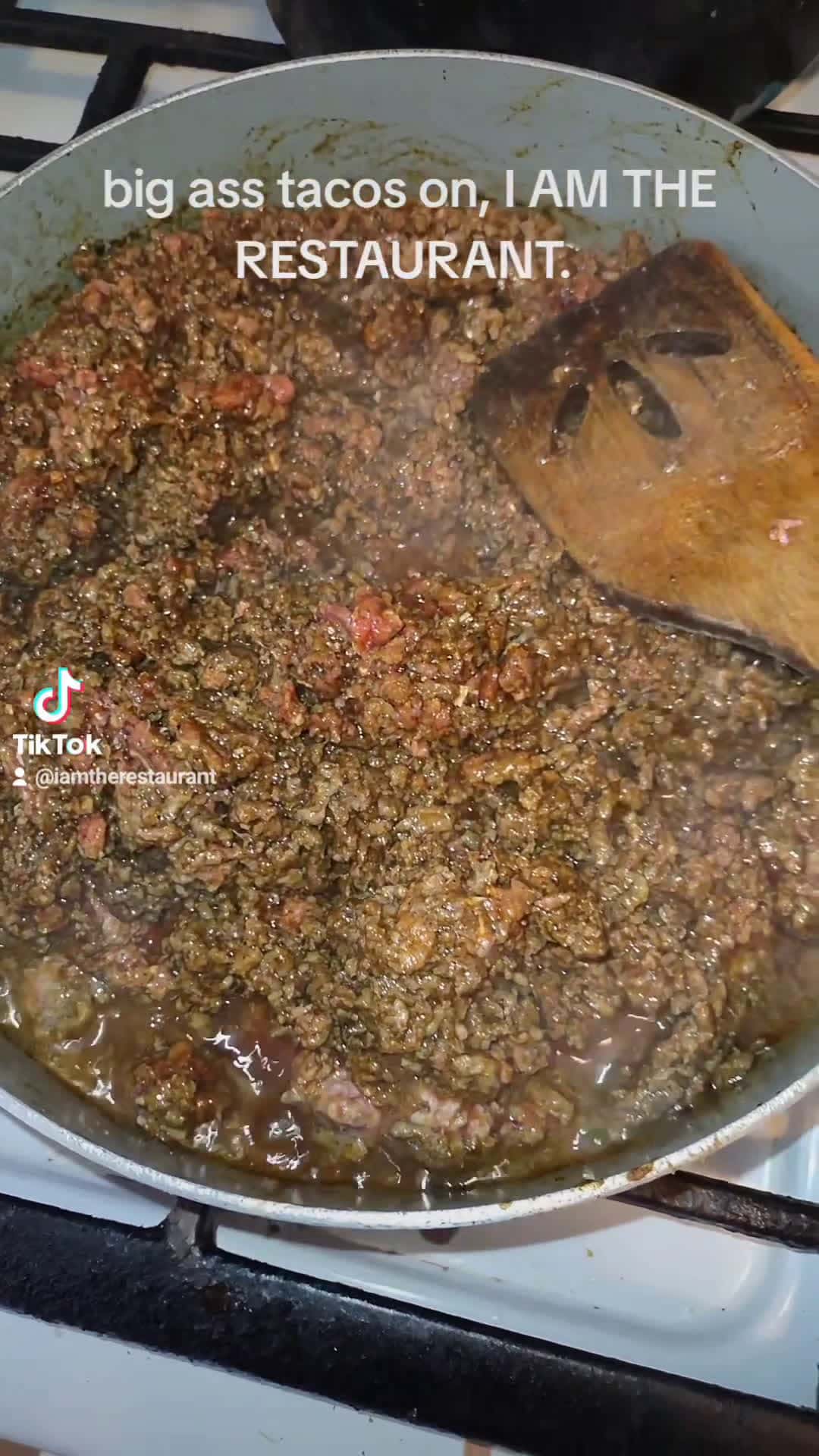 Cover for who wants a big ass taco  #foodie #beeftacos #tacos #viral 