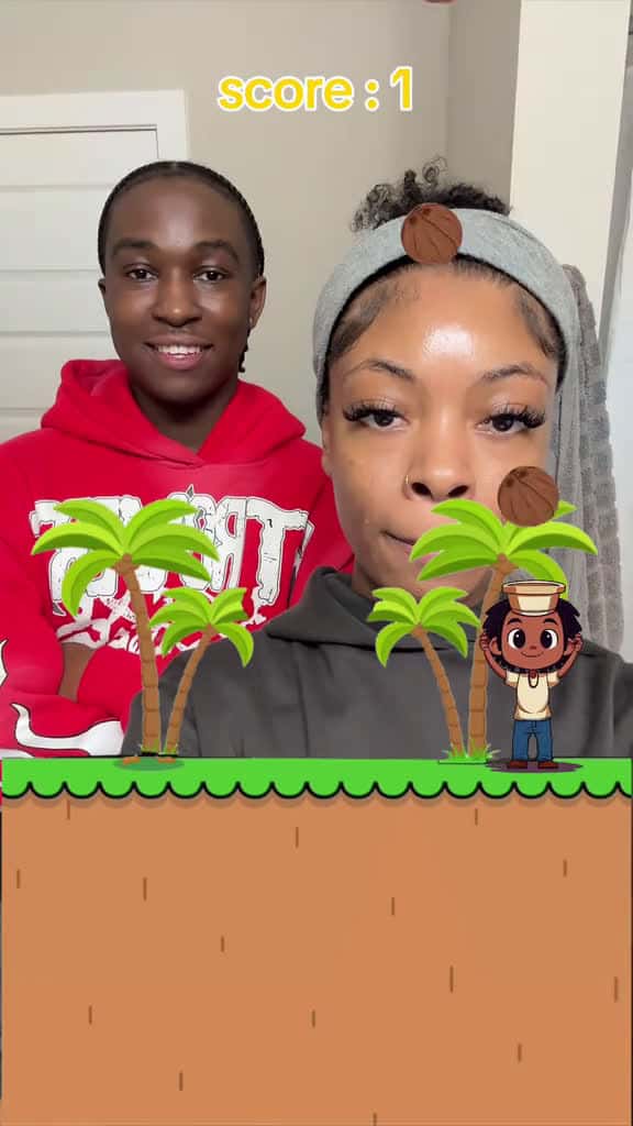 Cover for K.Lindo coconut drop is so hard omg filter filterchallenge coconut drop challenge 37131 #shortvideosscoopz