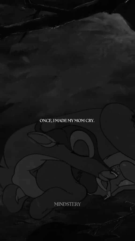 Cover for Once I made my mom cry. Not with actions but with words harsh ones born from anger not tru 32171 #trend