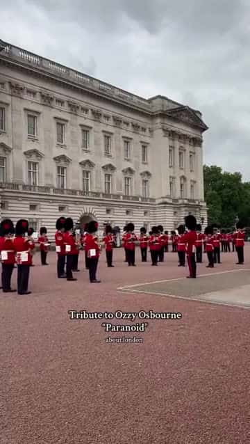 Cover for Watch The King’s Guards rock out with a surprise Ozzy Osbourne tribute! 🤘 #OzzyOsbourne #RoyalGuards #RockLegend