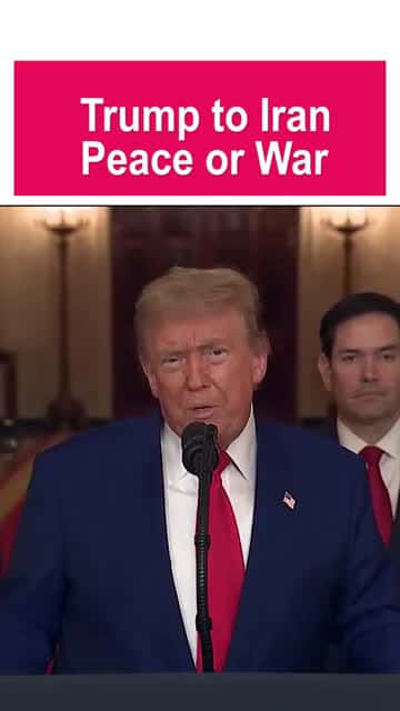 Cover for Trump Dares Iran： War or Peace