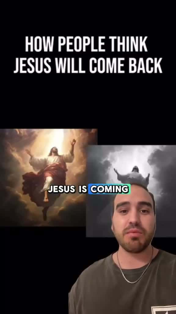 Cover for How Jesus is ACTUALLY returning 🔥 #jesus #rapture #endtimes #biblequotes 