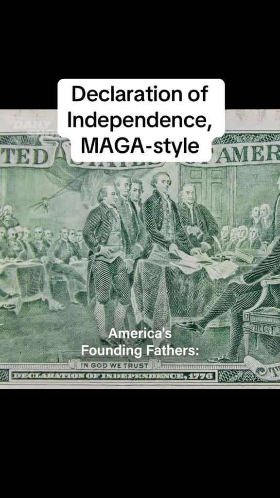 Cover for Welcome to MAGA Summer School! Today's lesson: De-woking the Declaration of Independence #DailyShow #Summer #MAGA #DeclarationOfIndependence  created by The Daily Show with The Daily Show’s original sound