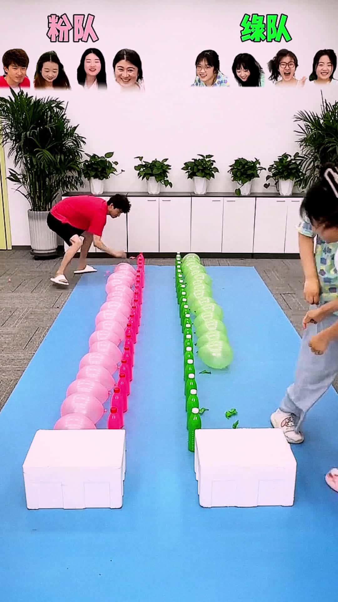 Cover for #fightcam bottle picking relay race,#fyp #viralvideos 