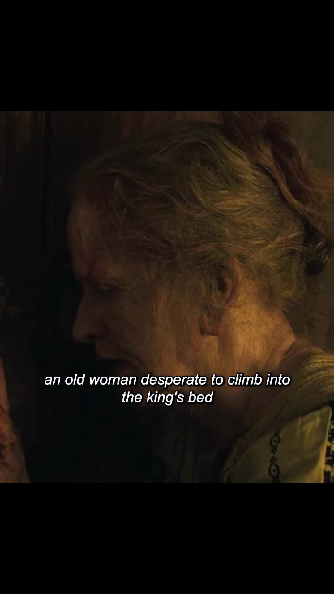 Cover for #FavMovieClip This old lady actually glued her skin together to marry the king