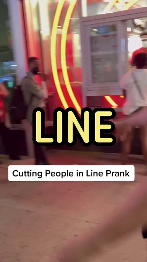 Cover for Cutting People in Line Prank foryou prank foryoupage fyp hilarious fyp funny 92174 #trend
