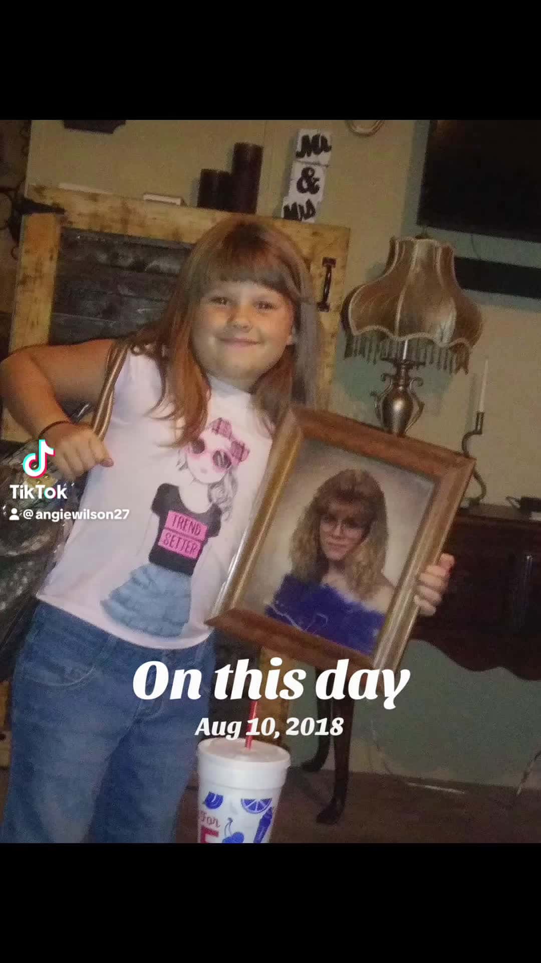 Cover for My granddaughter carried my high school photo to show and tell at school. 🤪❤️�getyouachevynova ety