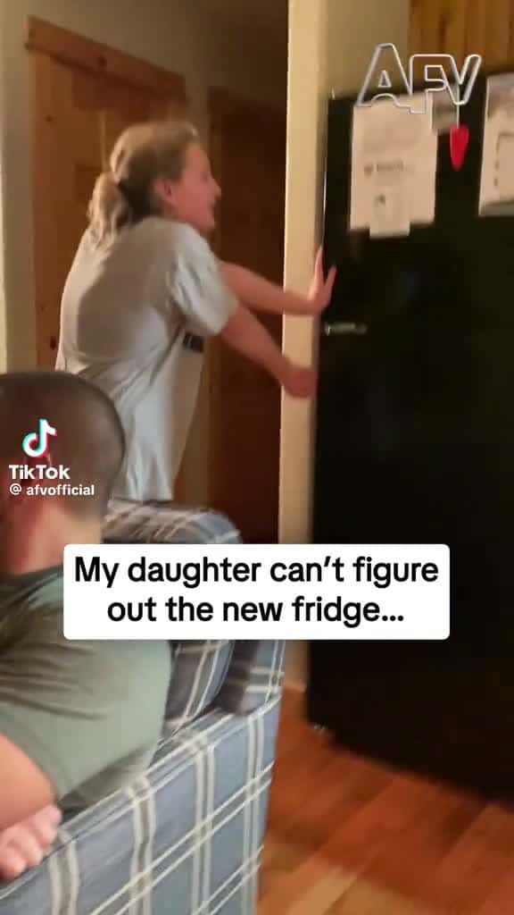 Cover for #fridge🤔#Door #Duh 🙄