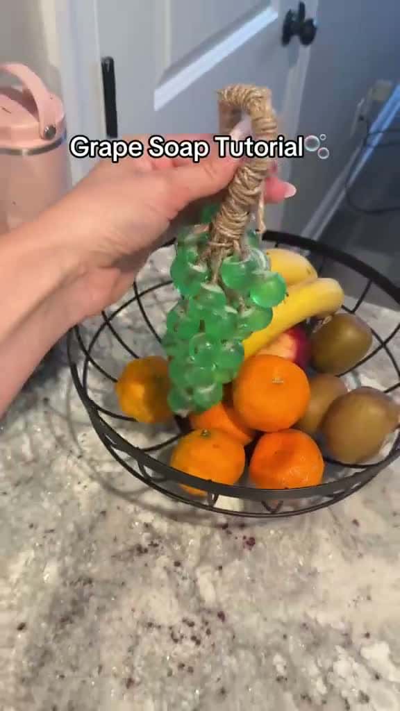 Cover for grape soap  tutorial #tutorial #diy #soapmaking #soapasmr #lifehacks #diyideas  created by KatSi_АdviceMom🫧 with CarLine🙋’s original sound - Karens👹