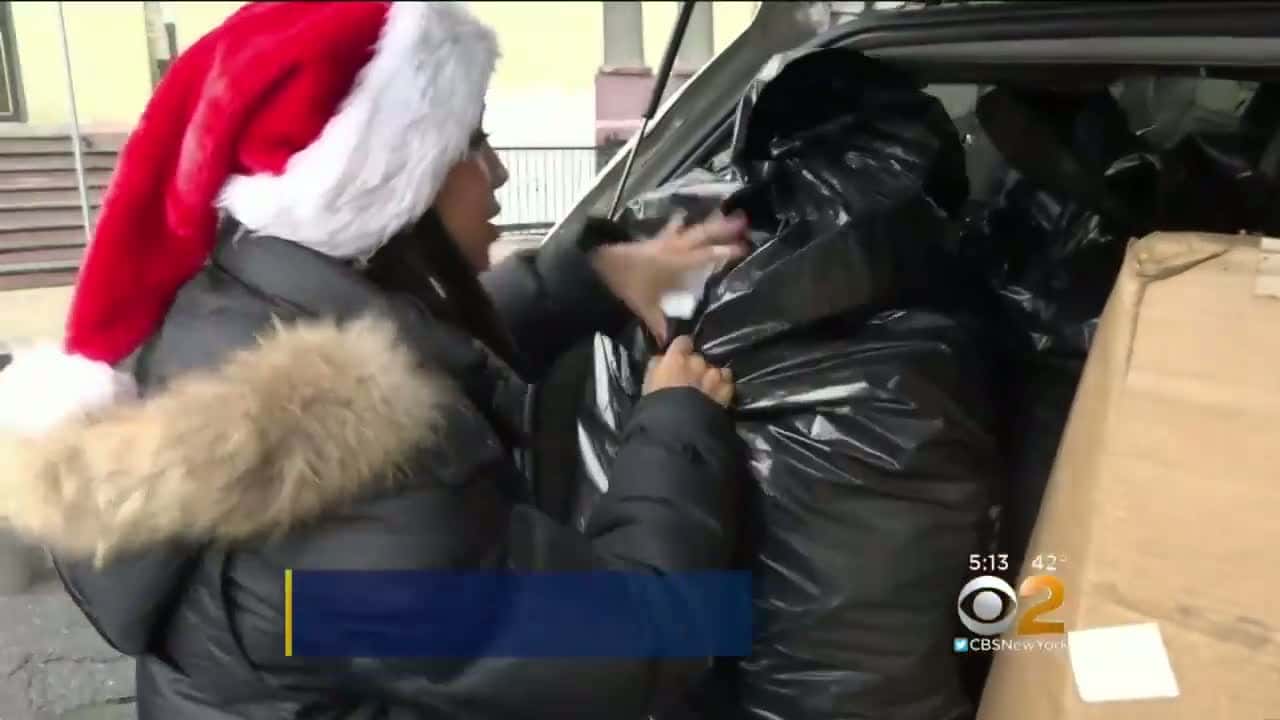 Cover for New Jersey mother Leah Fairchild's Christmas tradition is really getting to the heart of this holiday season and getting homeless people some basic essentials. It's the special person Shawn White struggling with cancer as well 
