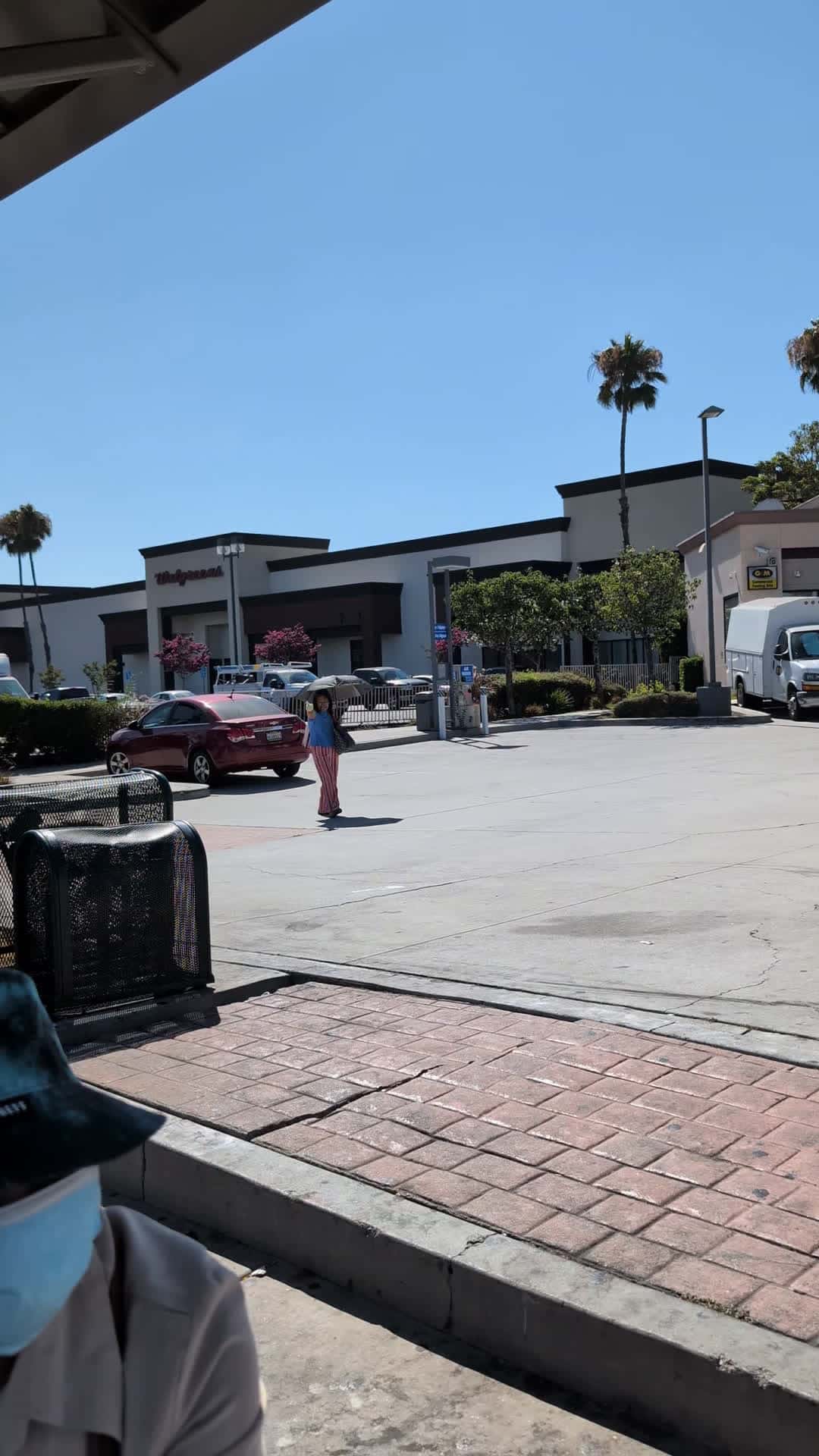 Cover for crazy lady harrasing us at bus stop at east la 🤡🤡