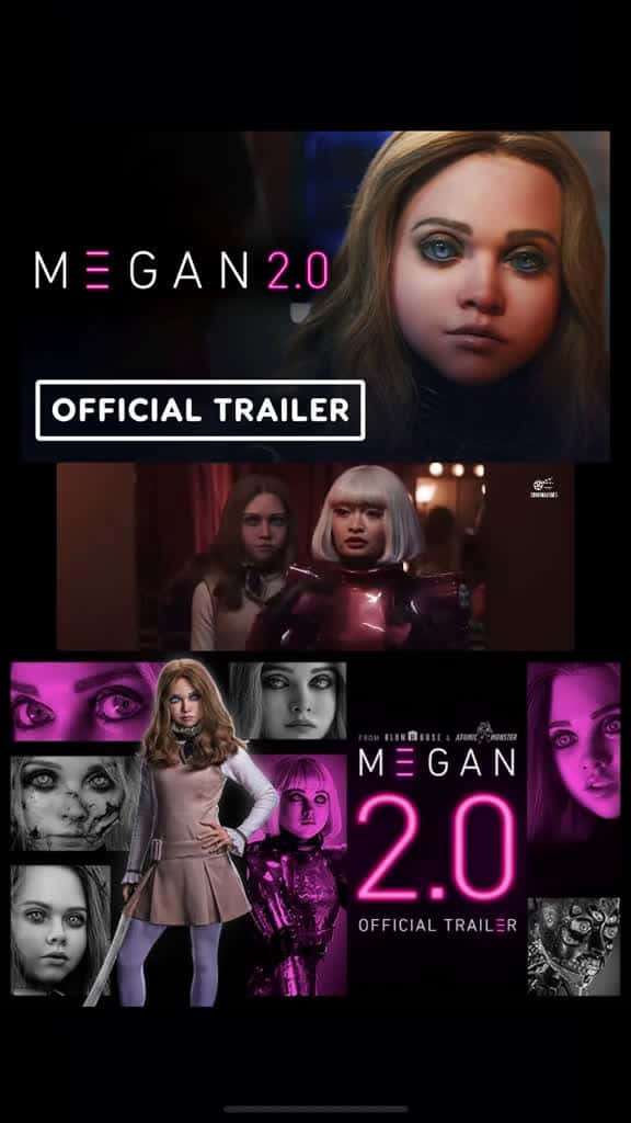Cover for M3GAN 2.0 PG-13 2025  HorrorSci-fi  1h 59m Release date in theaters June 27 Cinem 35390 #shortvideosscoopz