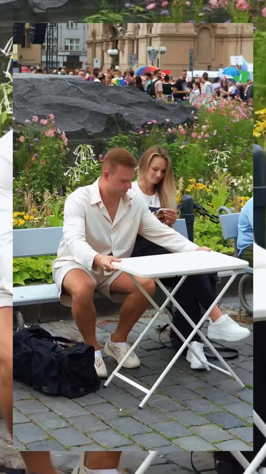Cover for Eating Time with Beautiful Stranger  #eating  #girl  #strong  #viral  #trending  #niche  #viralvideo  #shorts 