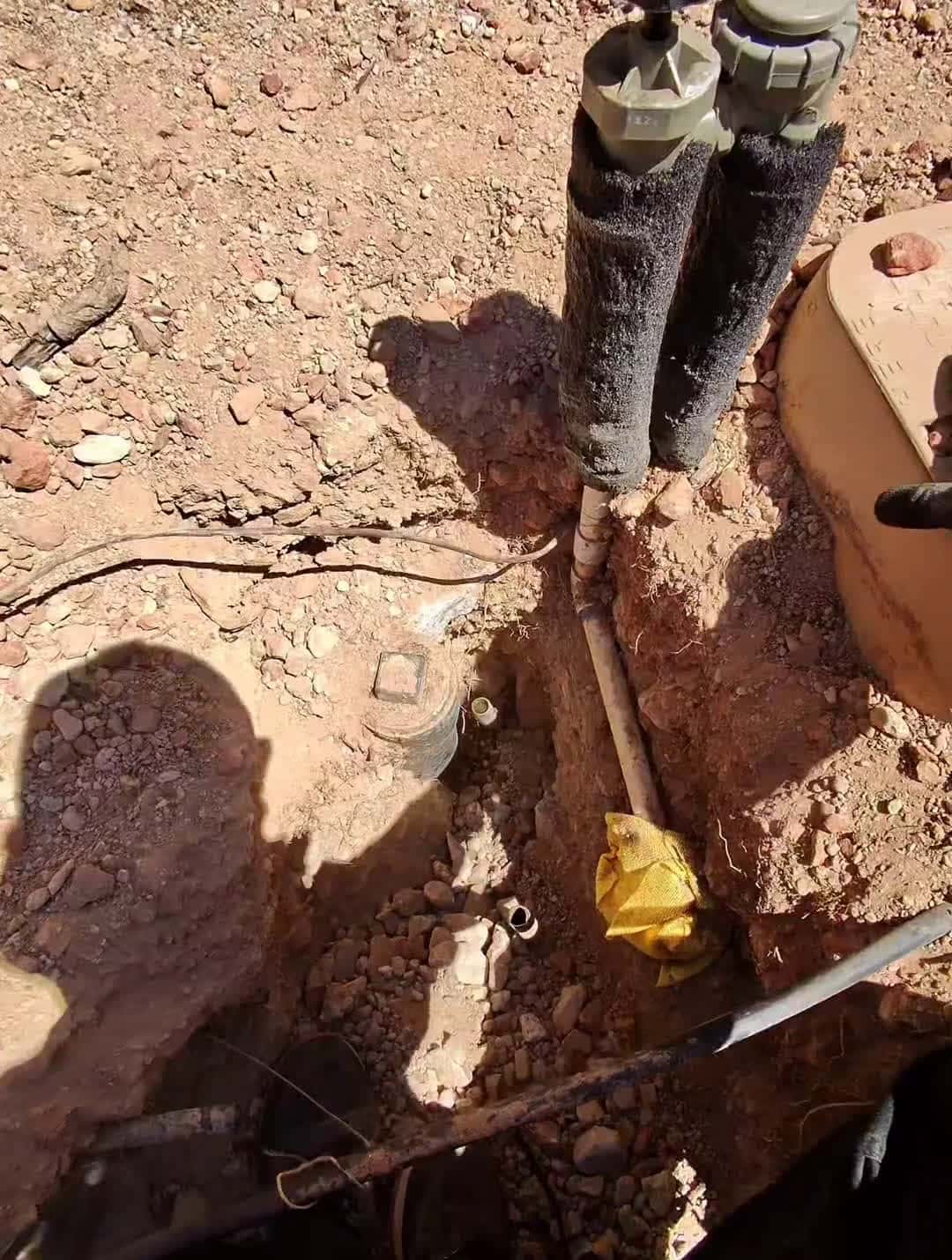 Cover for Main Line Work - Leak on Main #plumbing #plumber #craftsmanshipmatters #work #worklife 