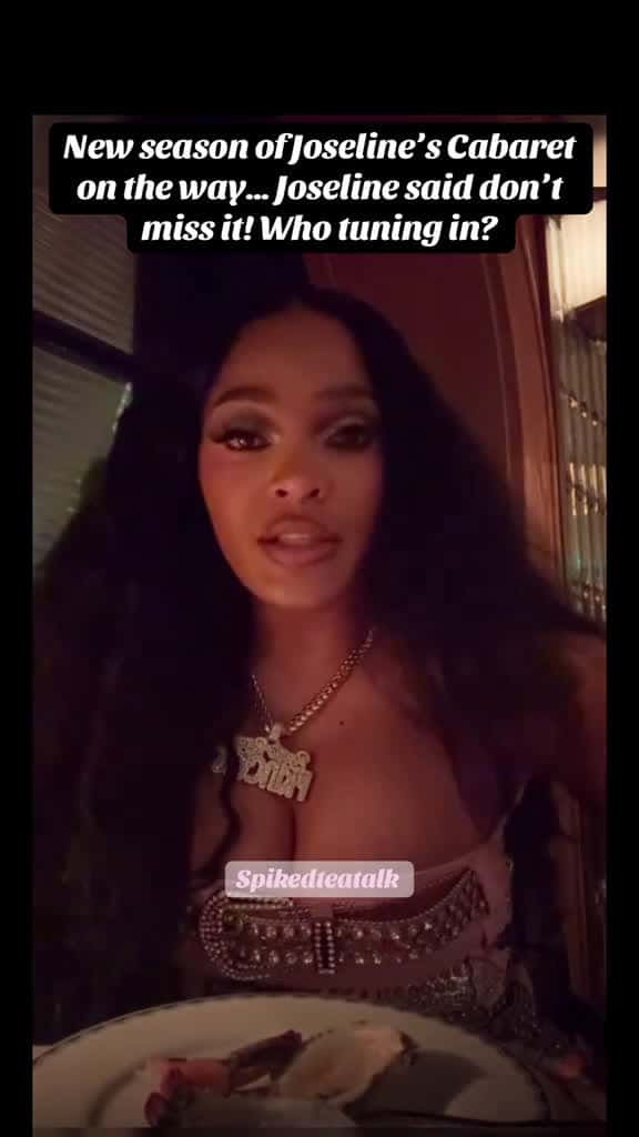 Cover for New season of Joseline’s Cabaret on the way… Joseline said don’t miss it! Who tuning in? #joselinescabaret #viral #fyp #zeusnetwork #viralvideo #spikedteatalk