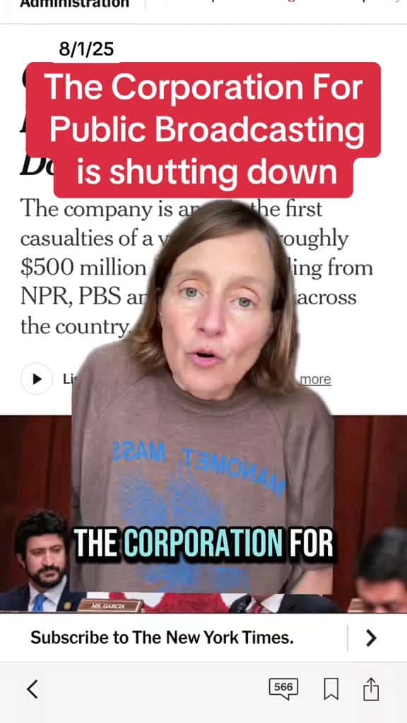 Cover for Public Broadcasting Shuts Down: Congress slashes $1.1B, risking rural emergency alerts 🚨 #PublicMedia #BreakingNews #Congress #RuralCommunities