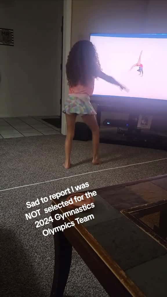 Cover for Bless my baby She s more of a dancer not a Gymnast fyp sunnilee gymnastics olympics teamus 50782 #shortvideos