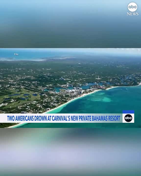 Cover for Two Americans have died from apparent drownings in separate incidents on the same day at the same Bahamas resort, officials said on Sunday. ABC News' Gio Benitez has the story. #news #bahamas #travel created by ABC News with AB...