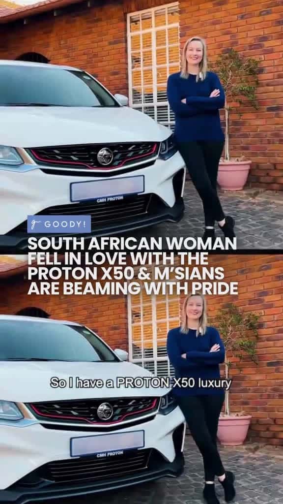 Cover for Lisa a South African customer proudly showing off her sleek Proton X50 SUV  lovin 88935 #shortvideosscoopz