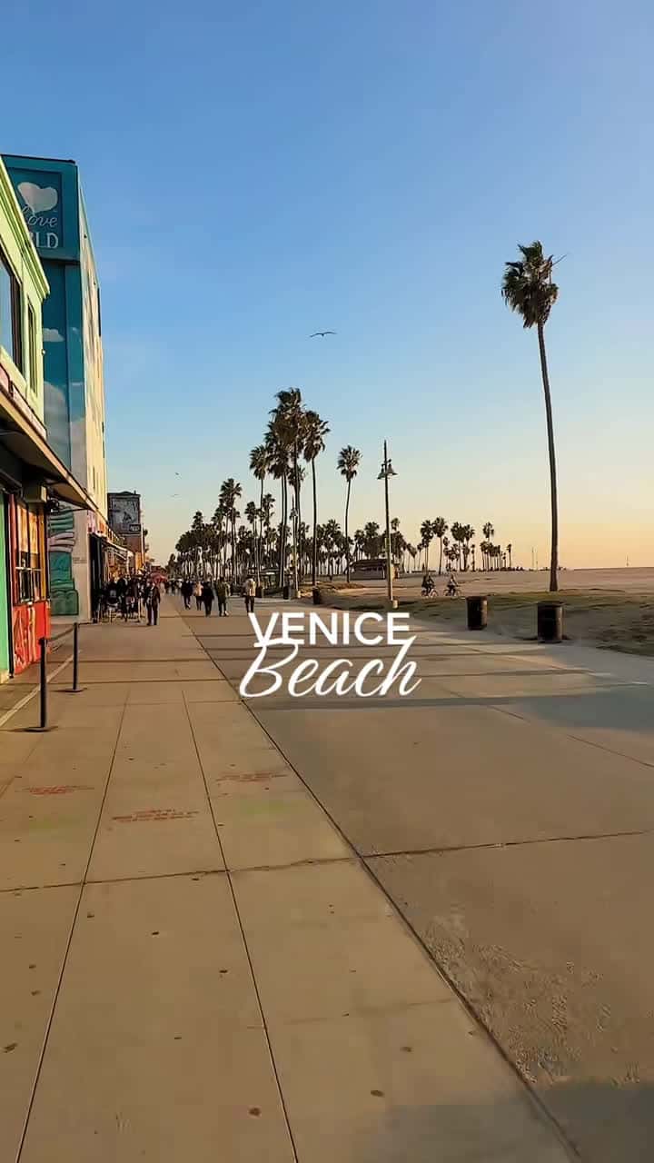 Cover for Soaking up those golden hour vibes at Venice Beach 🌅 #VeniceBeach #SunsetMagic #CaliforniaDreaming